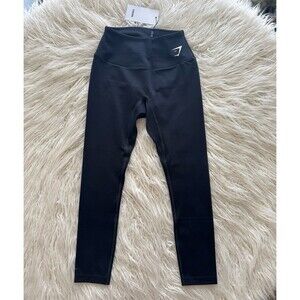 Gymshark Training 7/8 Leggings Black Size XS